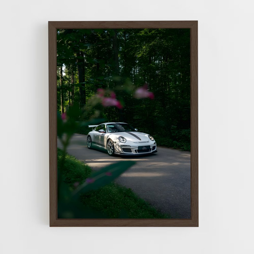 Poster Forêt Sportive – affiche Porsche (vue 5)
